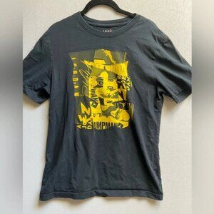 Jordan Cotton T-Shirt  Black Basketball Sz M